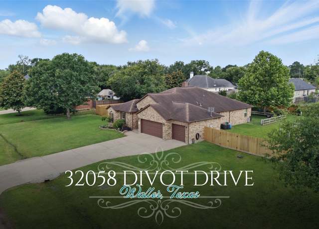 Property at 32058 Divot Dr, Waller, TX 77484, 4 beds, 2 baths