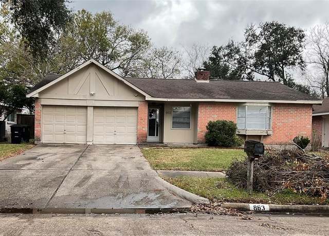 Property at 863 Silverpines Rd, Houston, TX 77062, 4 beds, 3 baths