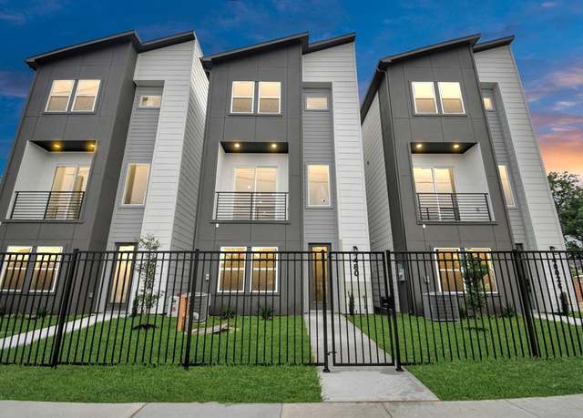 Property at 4802 Elysian St Unit B, Houston, TX 77009, 3 beds, 3.5 baths