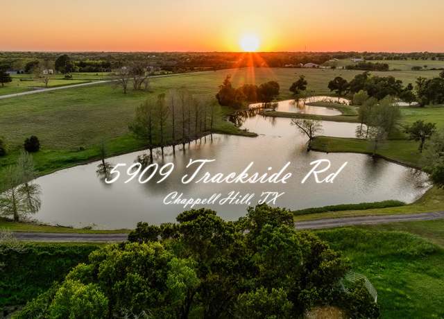 Property at 5909 Trackside Rd, Chappell Hill, TX 77426, 3 beds, 2.5 baths