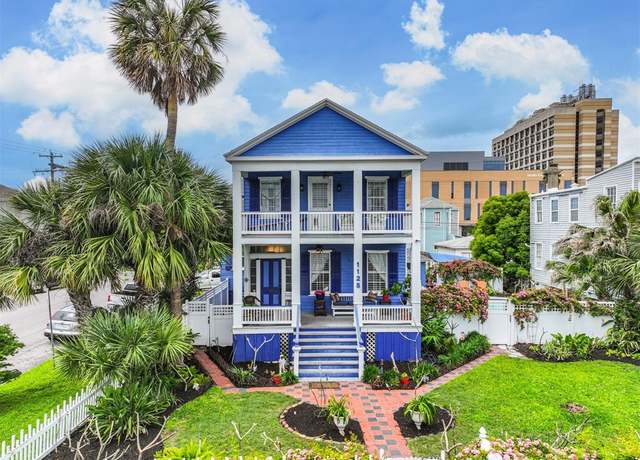 Property at 1128 Postoffice St, Galveston, TX 77550, 4 beds, 4 baths