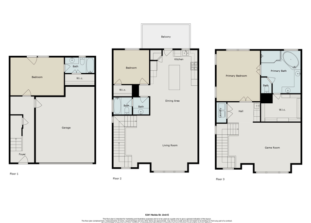 Property at 5341 Nolda St Unit E, Houston, TX 77007, 3 beds, 3 baths
