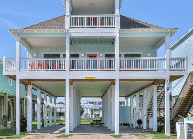 Property at 1319 Emerald Dr, Crystal Beach, TX 77650, 5 beds, 3 baths