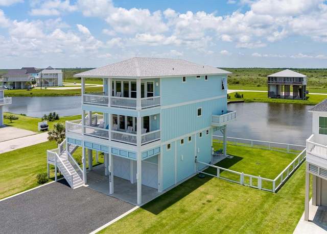 Property at 3701 Biscayne Beach Rd, Port Bolivar, TX 77650, 4 beds, 4 baths