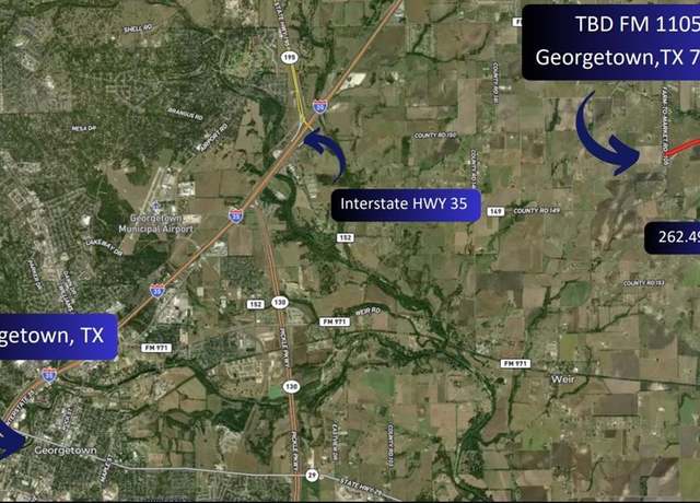 Property at 000 FM 1105, Georgetown, TX 78626