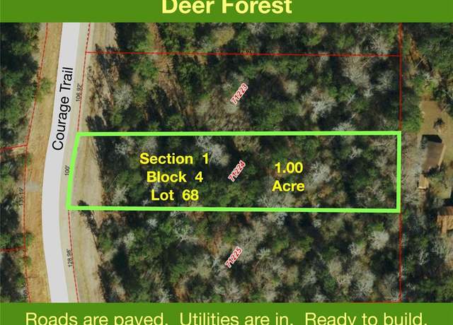 Property at 1-4-68 Courage Trl, New Waverly, TX 77358