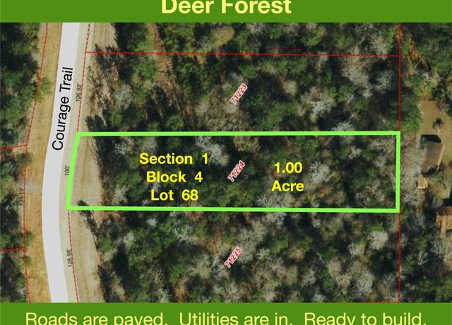 Property at 1-4-68 Courage Trl, New Waverly, TX 77358