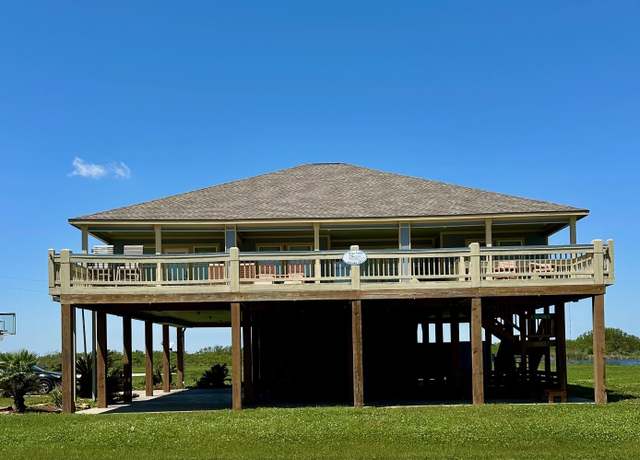 Property at 3933 Biscayne Beach Rd, Port Bolivar, TX 77650, 4 beds, 3 baths