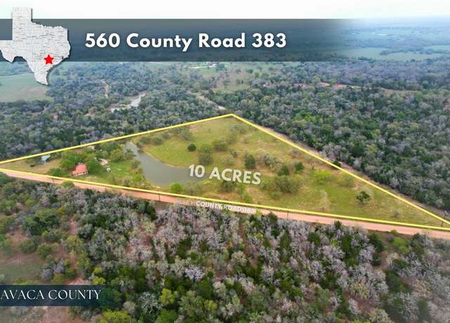 Property at 560 County Road 383, Hallettsville, TX 77964, 2 beds, 2 baths