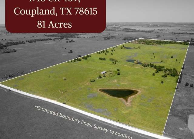 Property at 1716 B CR 469, Coupland, TX 78615