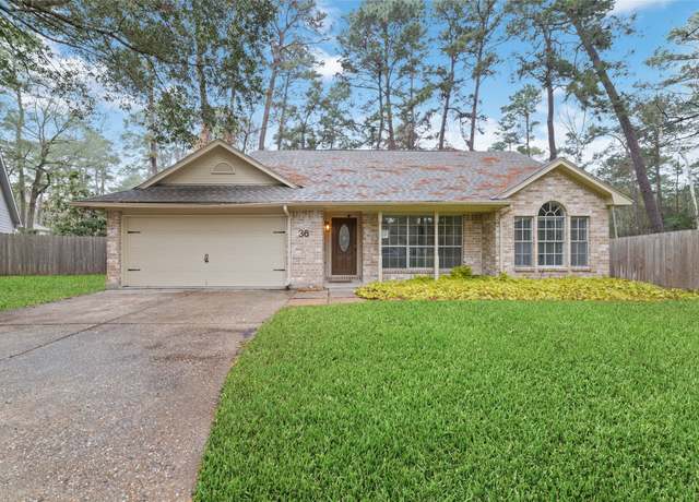 Property at 36 N Rain Forest Ct, Spring, TX 77380, 4 beds, 2 baths