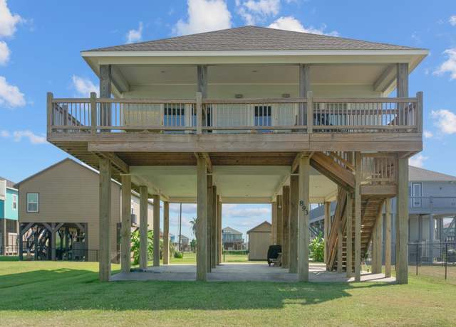 Property at 893 West Ln, Crystal Beach, TX 77650, 2 beds, 2 baths