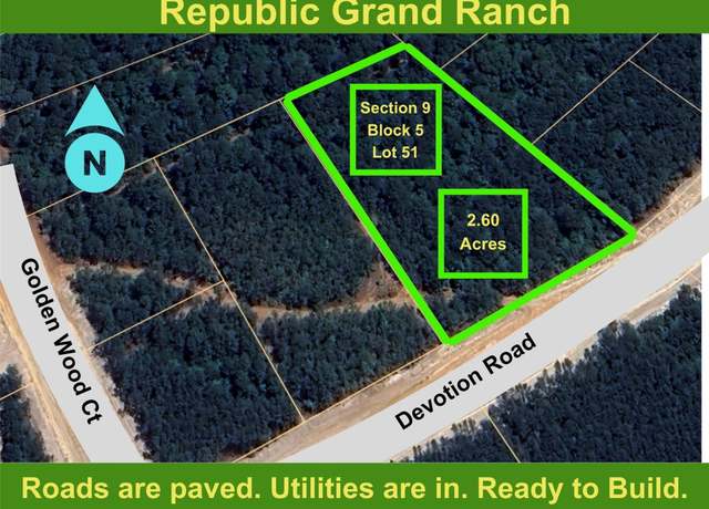 Property at 10621 Devotion Rd, Willis, TX 77378