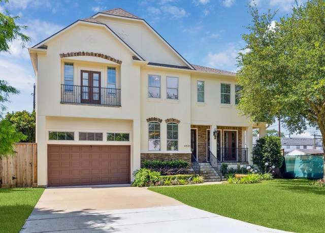 Property at 4531 Mimosa Dr, Bellaire, TX 77401, 4 beds, 3.5 baths