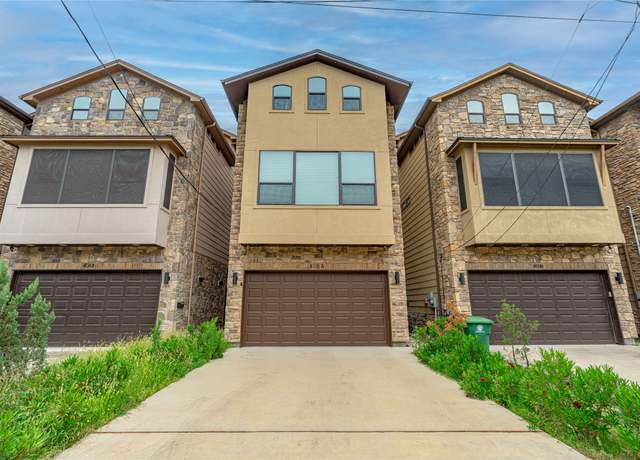 Property at 406 Fenn St Unit A, Houston, TX 77018, 4 beds, 3.5 baths