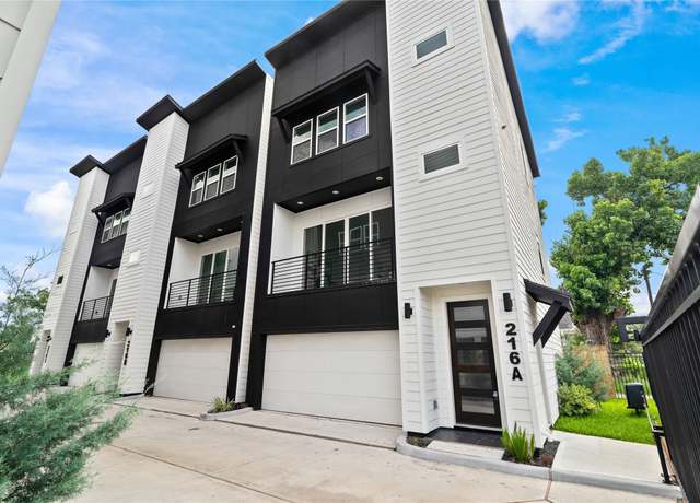 Property at 216 E 31st 1/2 St Unit B, Houston, TX 77018, 3 beds, 3.5 baths