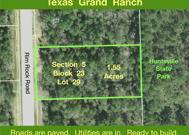 Property at 5-23-29 Rim Rock Rd, Huntsville, TX 77340