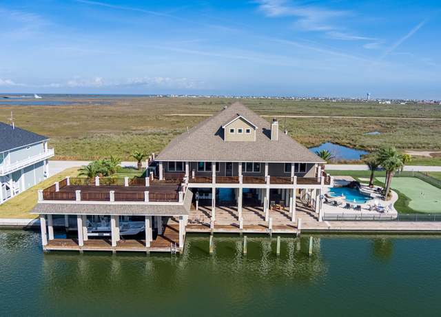 Property at 1245 Lagoon Dr, Crystal Beach, TX 77650, 5 beds, 4 baths