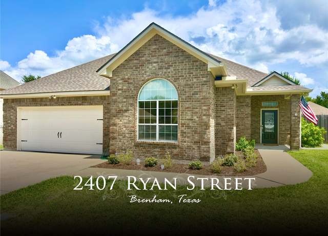 Property at 2407 Ryan, Brenham, TX 77833, 3 beds, 2 baths