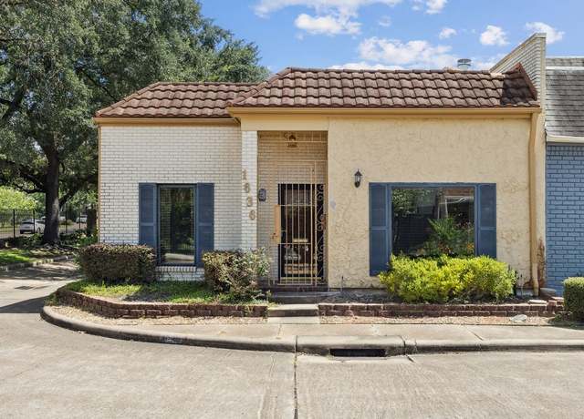 Property at 1636 S Gessner Rd, Houston, TX 77063, 2 beds, 2 baths