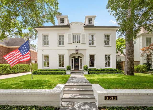 Property at 3511 Plumb St, West University Place, TX 77005, 6 beds, 6.5 baths