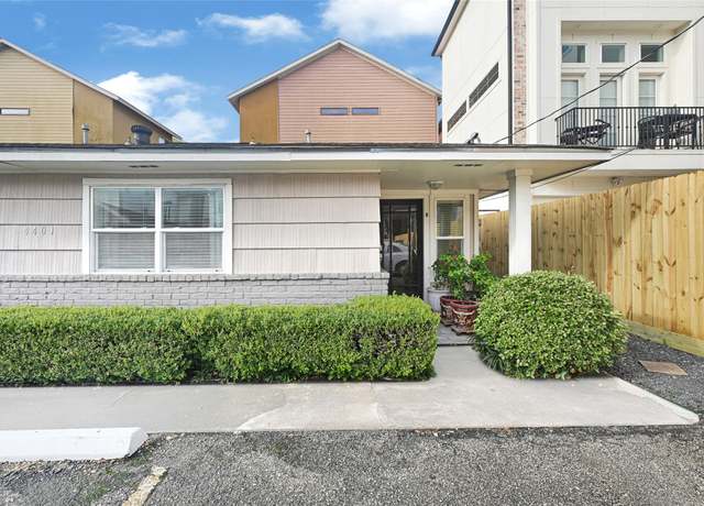 Property at 4401 Marina St Unit B, Houston, TX 77007, 2 beds, 1 bath