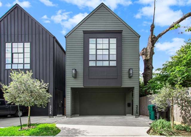 Property at 326 W 23rd St, Houston, TX 77008, 3 beds, 3.5 baths