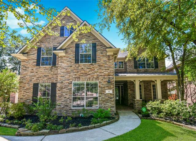 Property at 11 N Millsap Cir, The Woodlands, TX 77382, 5 beds, 3.5 baths