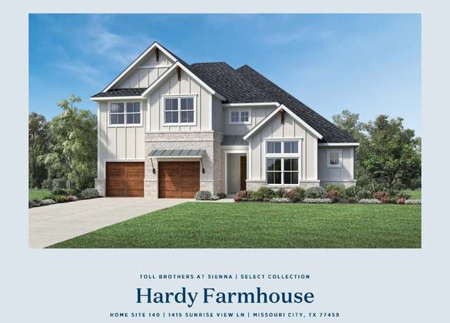 Property at 1415 Sunrise View Ln, Missouri City, TX 77459, 4 beds, 3.5 baths
