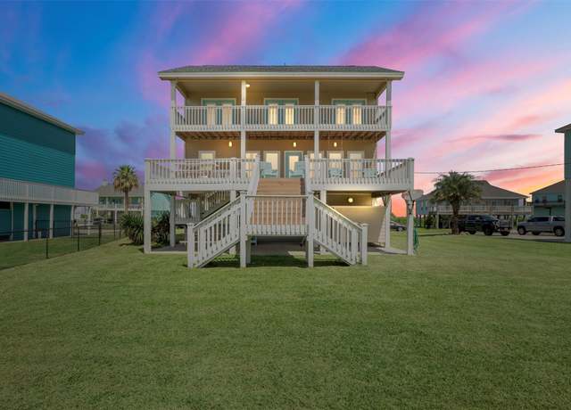 Property at 3216 Castle Dr, Crystal Beach, TX 77650, 4 beds, 3 baths