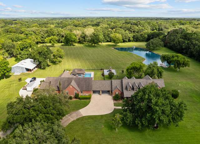 Property at 6410 Old Chocolate Bayou Rd, Manvel, TX 77578, 4 beds, 6.5 baths