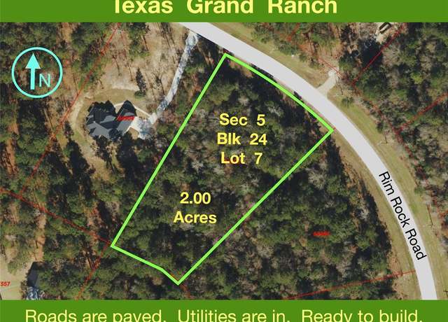 Property at 5-24-7 Rim Rock Rd, Huntsville, TX 77340