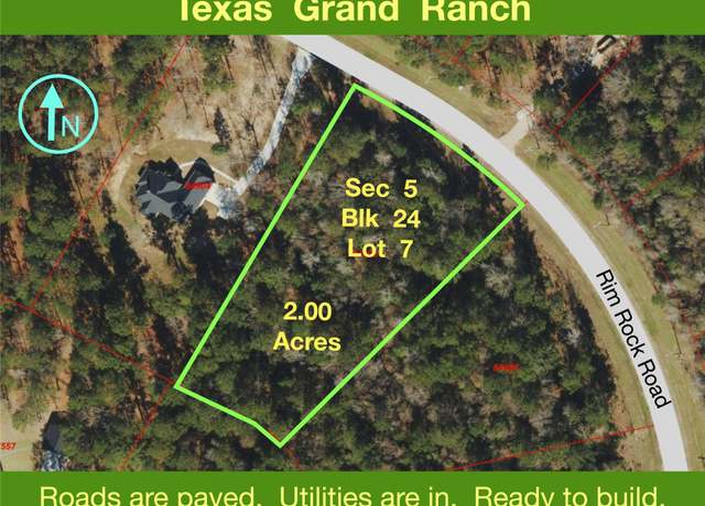 Property at 5-24-7 Rim Rock Rd, Huntsville, TX 77340