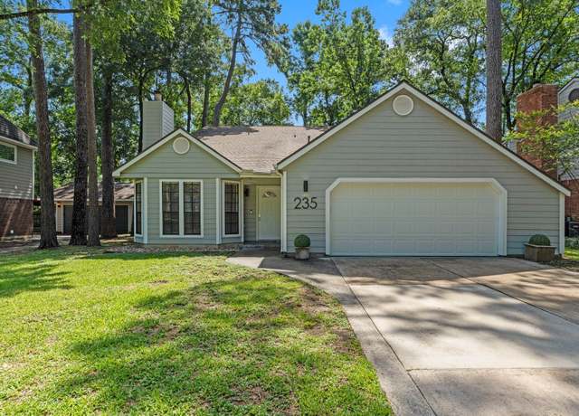 Property at 235 E Rainbow Ridge Cir, The Woodlands, TX 77381, 4 beds, 2.5 baths