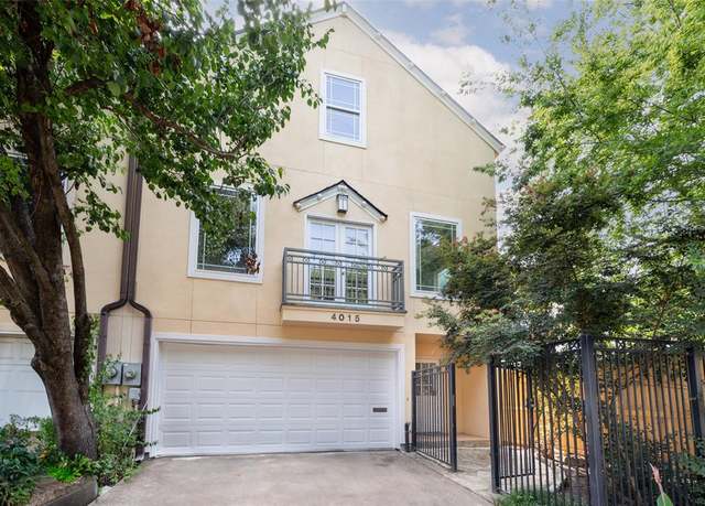 Property at 4015 Garrott St, Houston, TX 77006, 3 beds, 3 baths