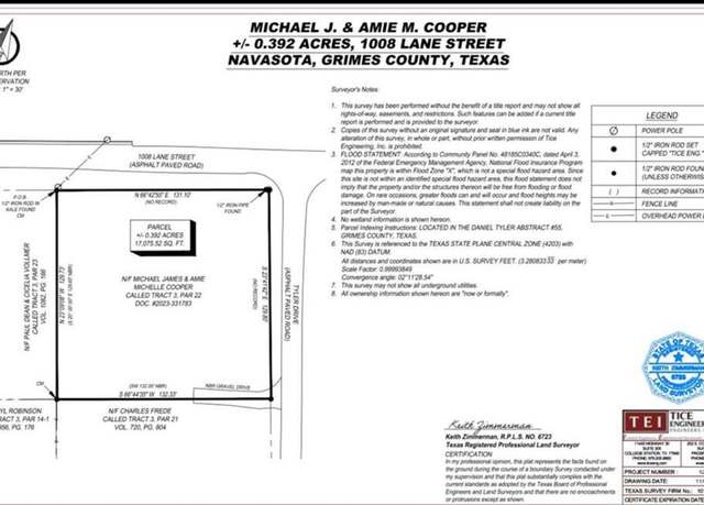 Property at 1008 Lane St, Navasota, TX 77868
