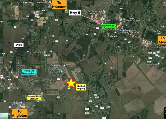 Property at 10326 Masters Rd, Manvel, TX 77578