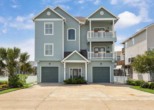 Property at 411 Sunset Cir, Tiki Island, TX 77554, 3 beds, 3.5 baths