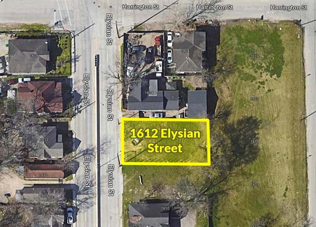 Property at 1612 Elysian St, Houston, TX 77026