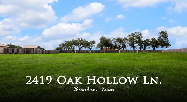 Photo of 2419 Oak Hollow Ln, Brenham, TX 77833
