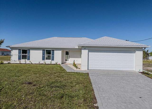 Property at 415 NW 11th St, Cape Coral, FL 33993, 4 beds, 4 baths