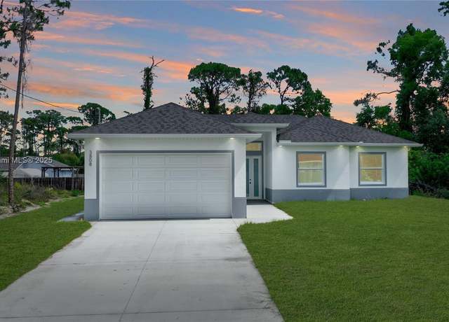 Property at 3808 2nd St W, Lehigh Acres, FL 33971, 3 beds, 2 baths