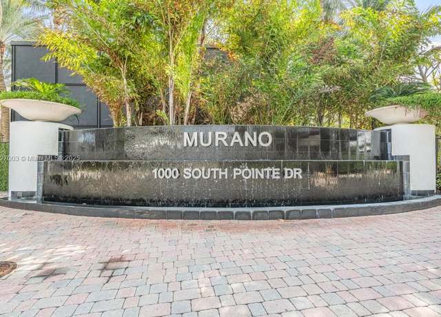 Property at 1000 S Pointe Dr #1606, Miami Beach, FL 33139, 1 bed, 1.5 baths