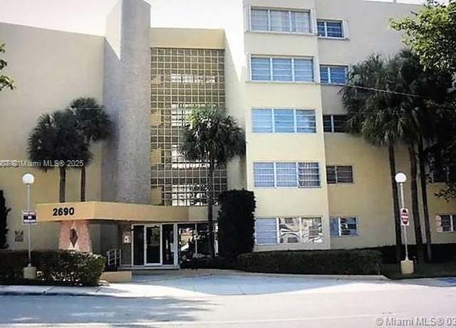 Property at 2690 SW 22 Th Ave #501, Miami, FL 33133, 2 beds, 1 bath