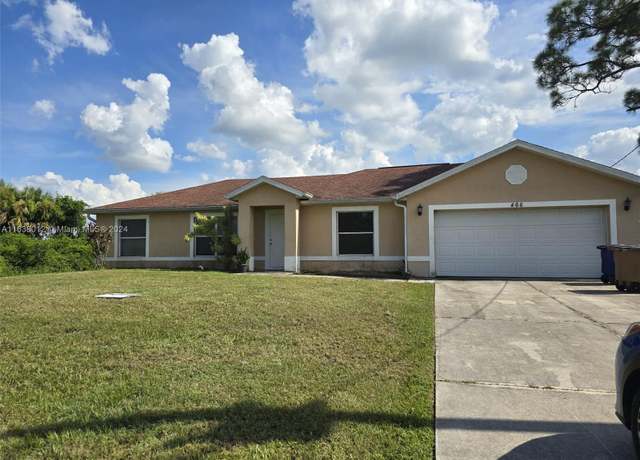 Property at 466 Rewing St, Lehigh Acres, FL 33974, 4 beds, 2 baths