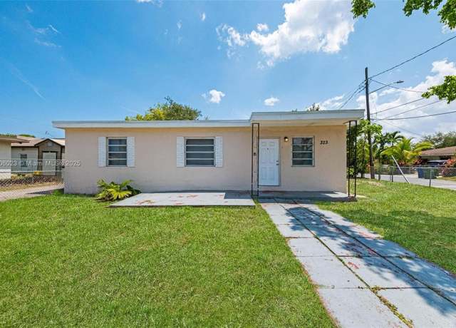 Property at 323 NW 9th St, Hallandale Beach, FL 33009, 3 beds, 2 baths