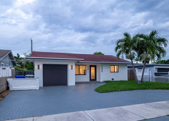 Property at 3650 NE 16th Ave, Pompano Beach, FL 33064, 4 beds, 3 baths