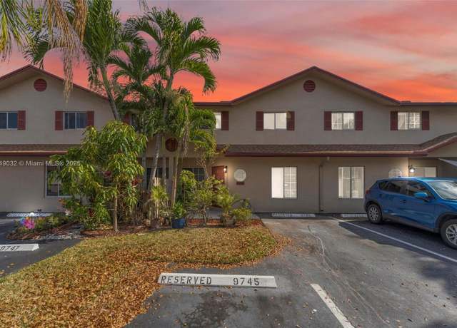 Property at 9745 NW 37th St #9745, Sunrise, FL 33351, 3 beds, 2.5 baths