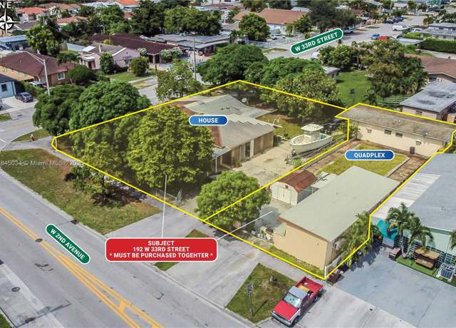 Property at 190 W 33rd St, Hialeah, FL 33012