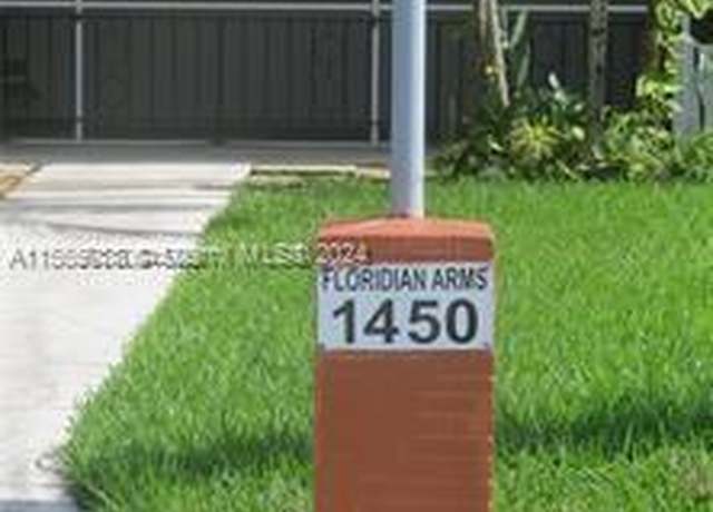 Property at 1450 NE 170th St #102, North Miami Beach, FL 33162, 2 beds, 1 bath